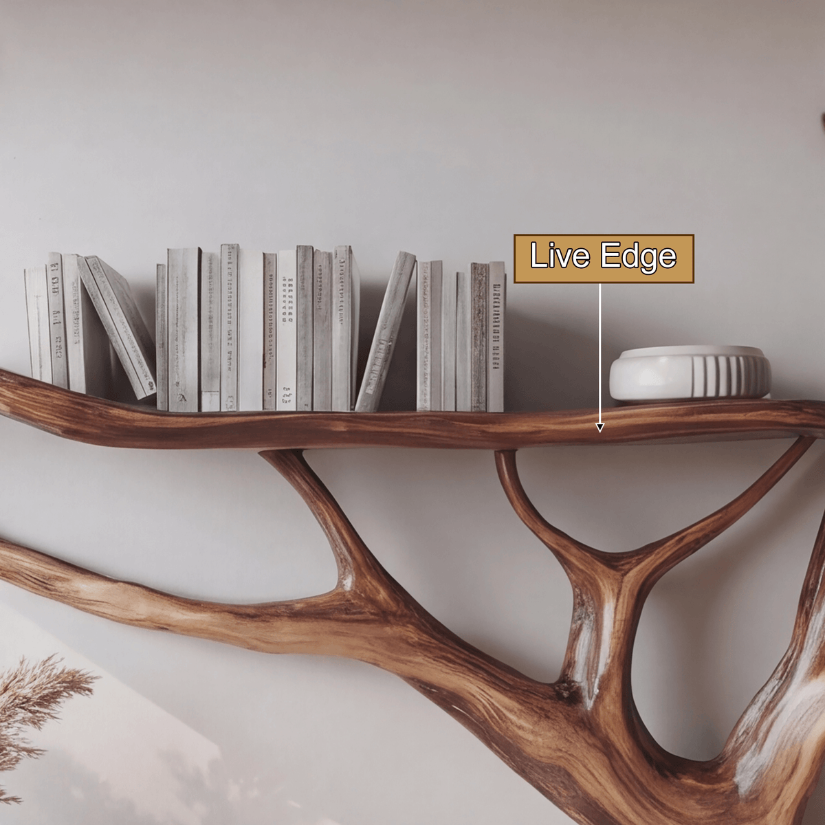 Arborform Sculpted Solid Wood Tree Bookshelf