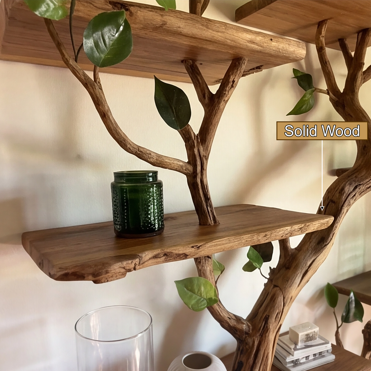 Arboris Botanical Handcrafted Tree Bookshelf
