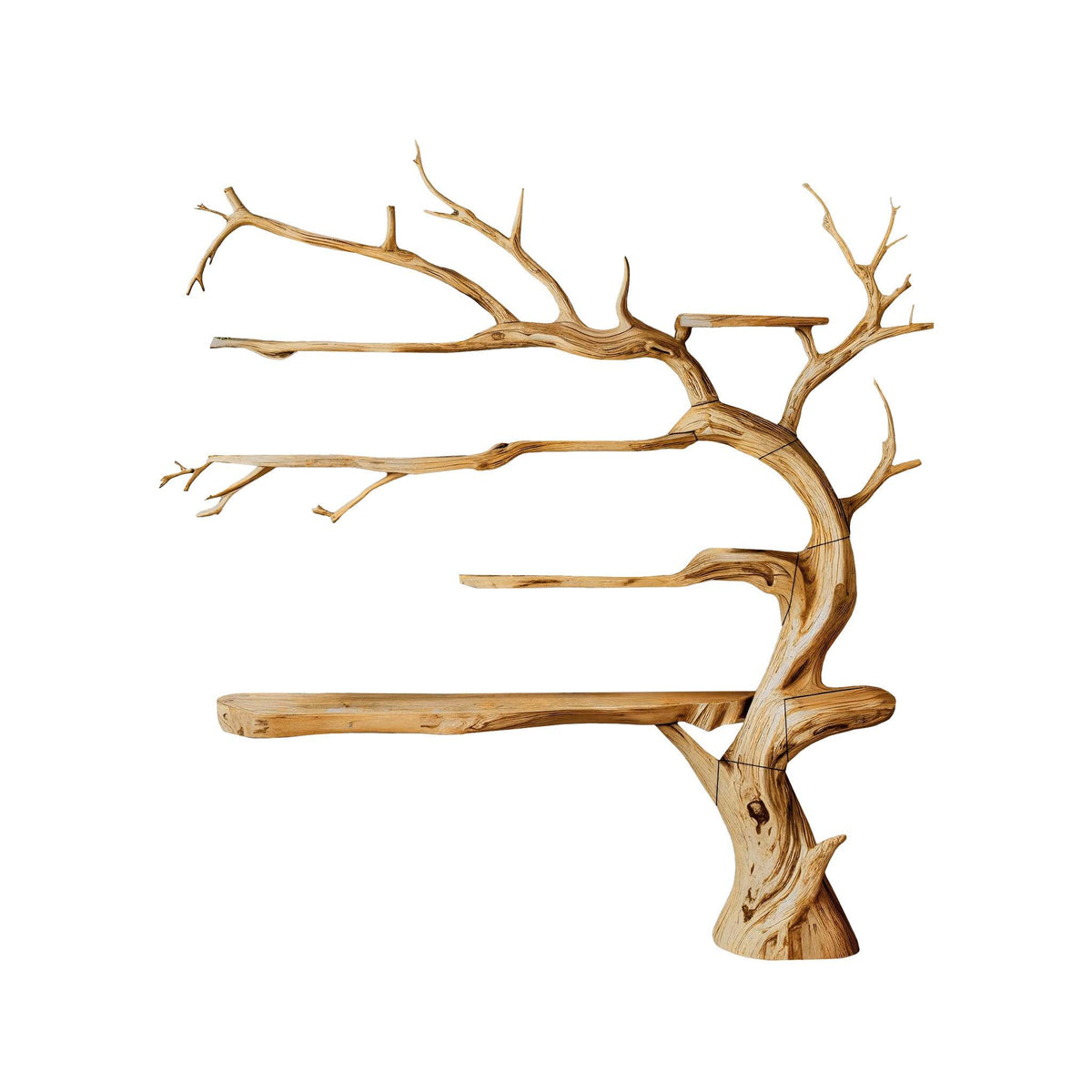 Arboris Eve Handcrafted Wood Tree Bookshelf
