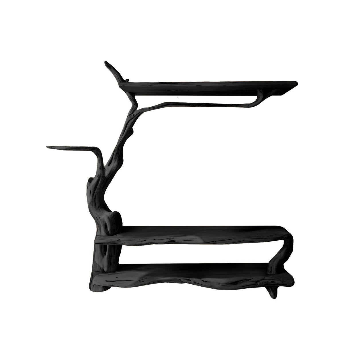 Arboris Root Tree-Shaped Solid Wood Entryway Organizer