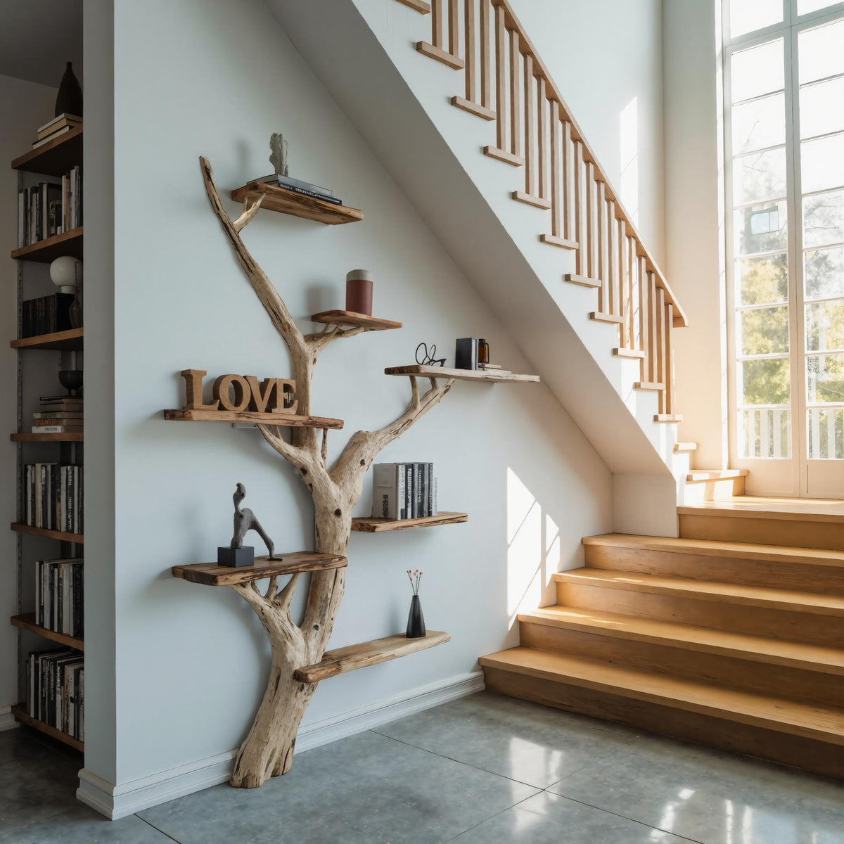 Arboris Tree-Form Sculptural Bookshelf