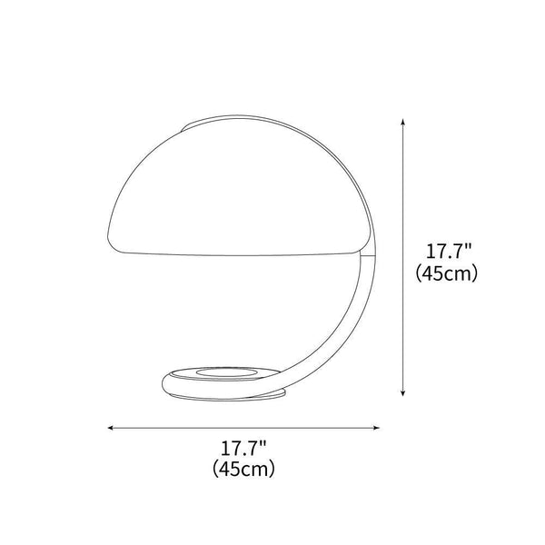 Arc Glow Table Lamp 17.7