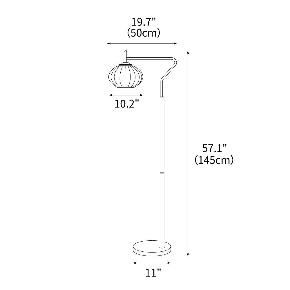 Arc Sphere Floor Lamp 19.7