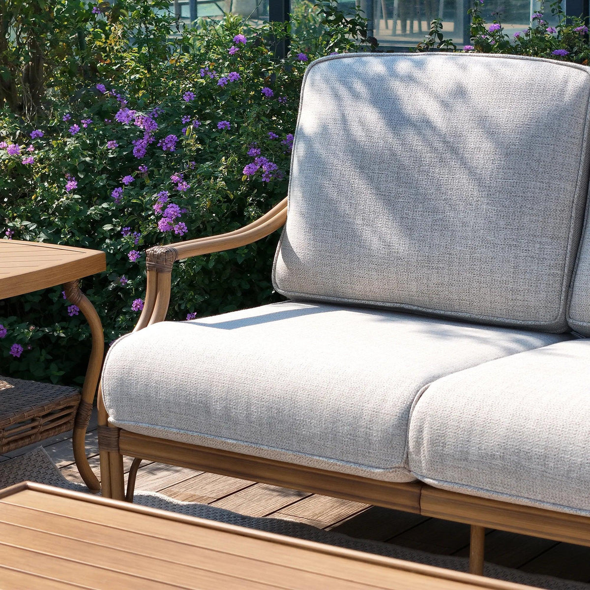 Arcadia 5 Pieces Patio Furniture Sets With Swivel Chairs