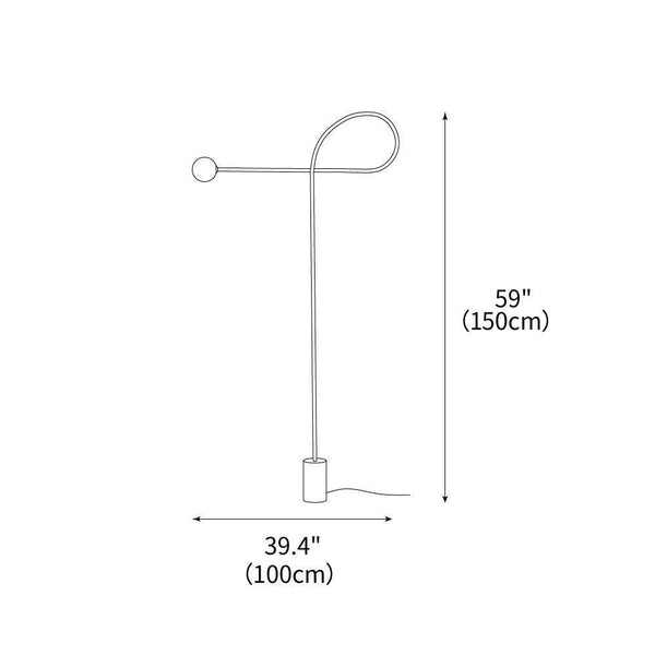 Arcane Orb Floor Lamp