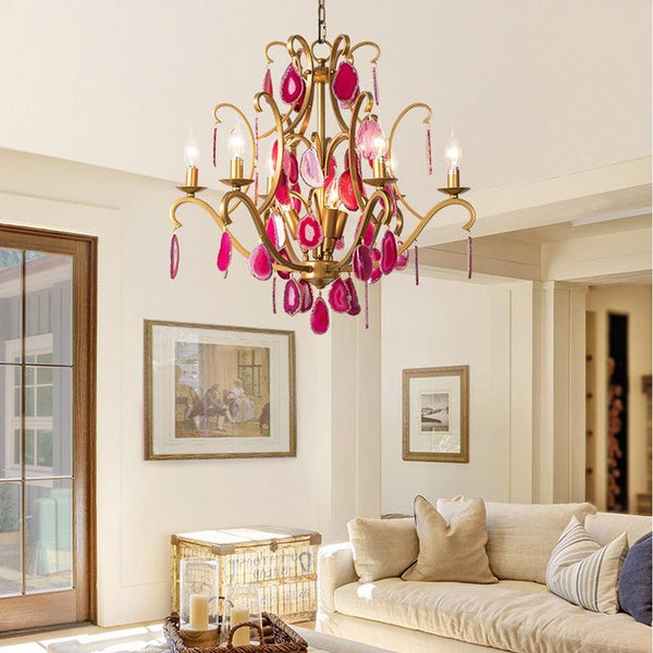 Arcimboldi Agate Chandelier