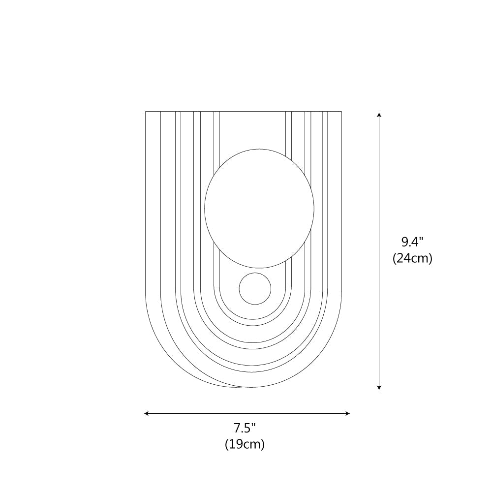 Arcoa Alabaster Wall Lamp