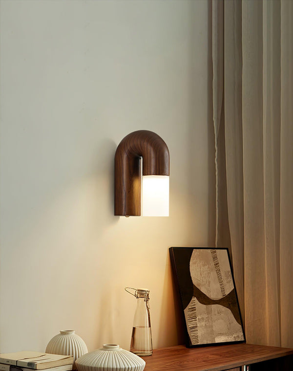 Arcus Wood Wall Lamp 7.1