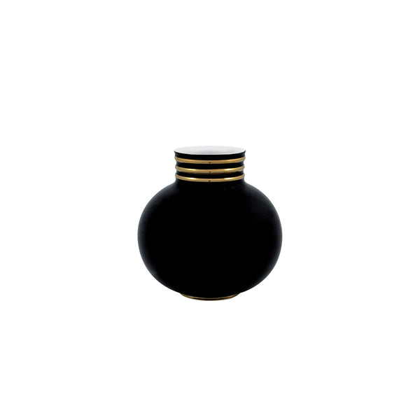Arienne Black Accent Vase