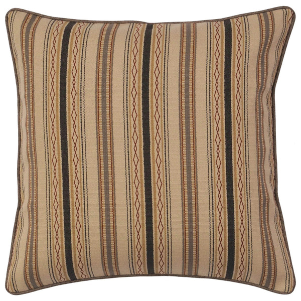 Arizona Sun Striped Euro Sham - Gifts for You 'n Me