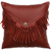 Arizona Sun Leather Back Pillow