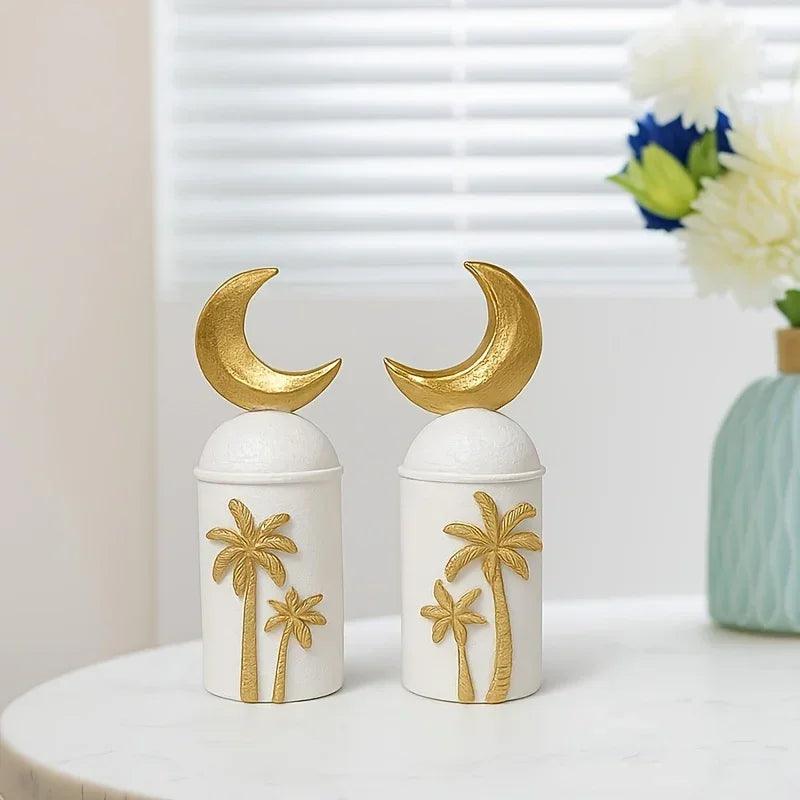 Art Piece - Hand-Painted Ramadan Decor