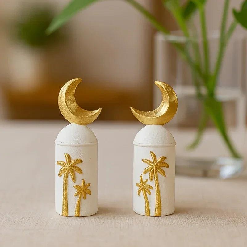 Art Piece - Hand-Painted Ramadan Decor