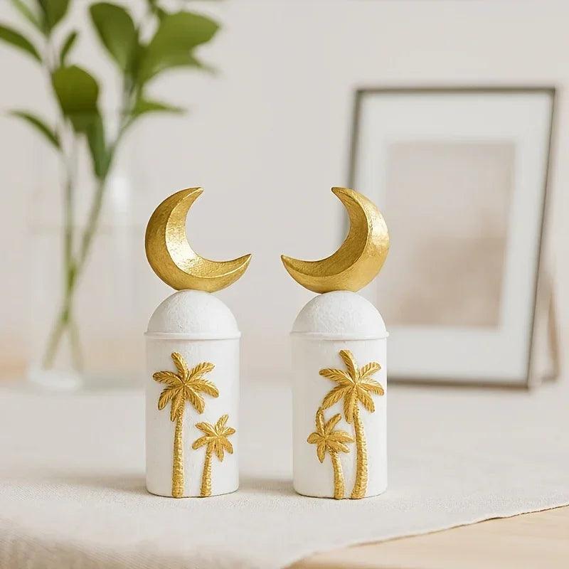 Art Piece - Hand-Painted Ramadan Decor