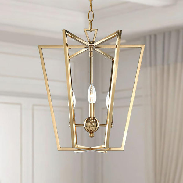 Art Deco Crest Pendant Light