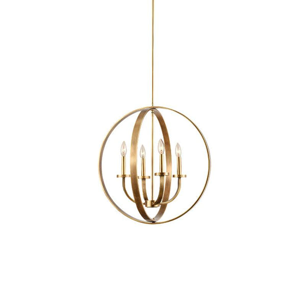 Art Deco Crest Pendant Light