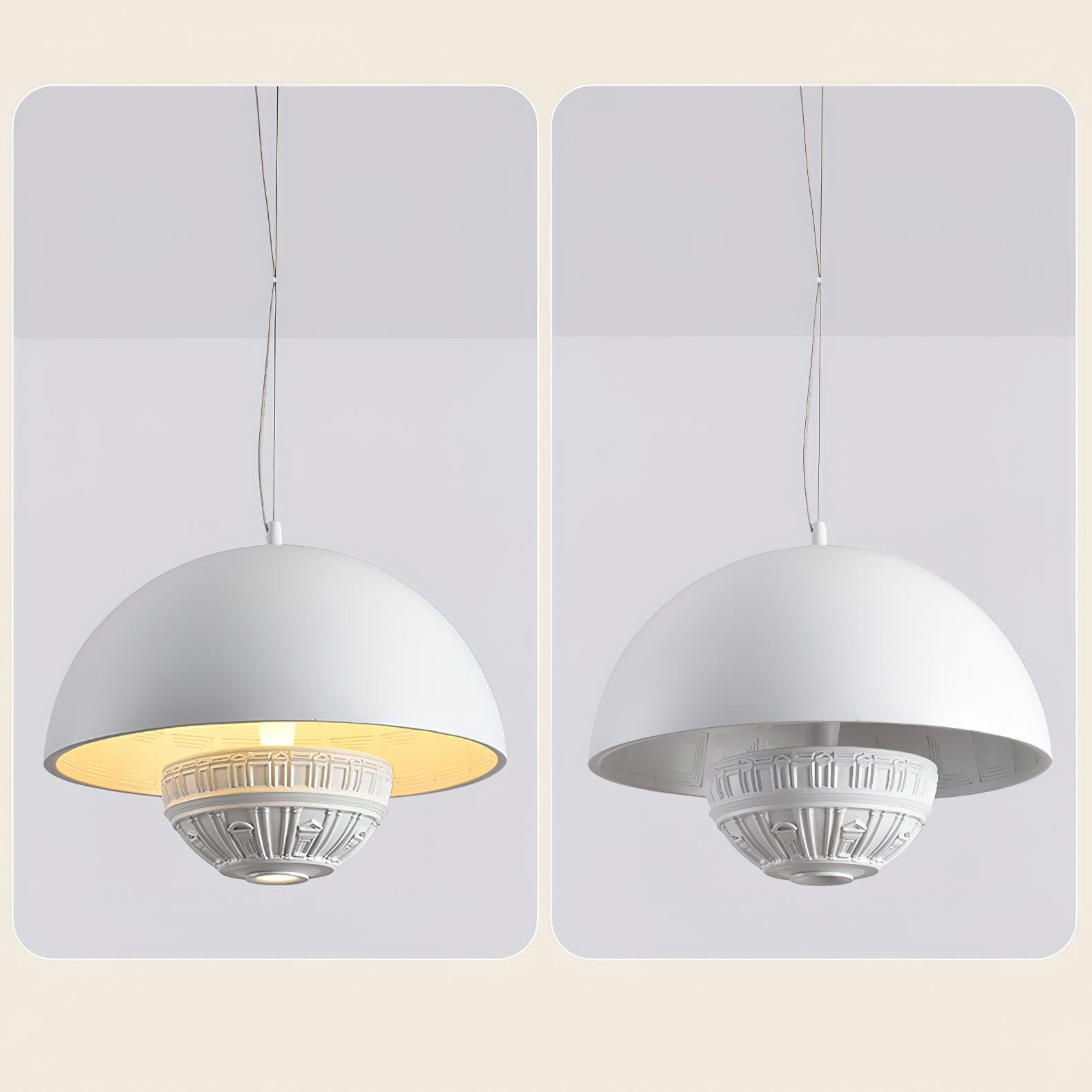 Art Flying Saucer Pendant Lamp 13.8