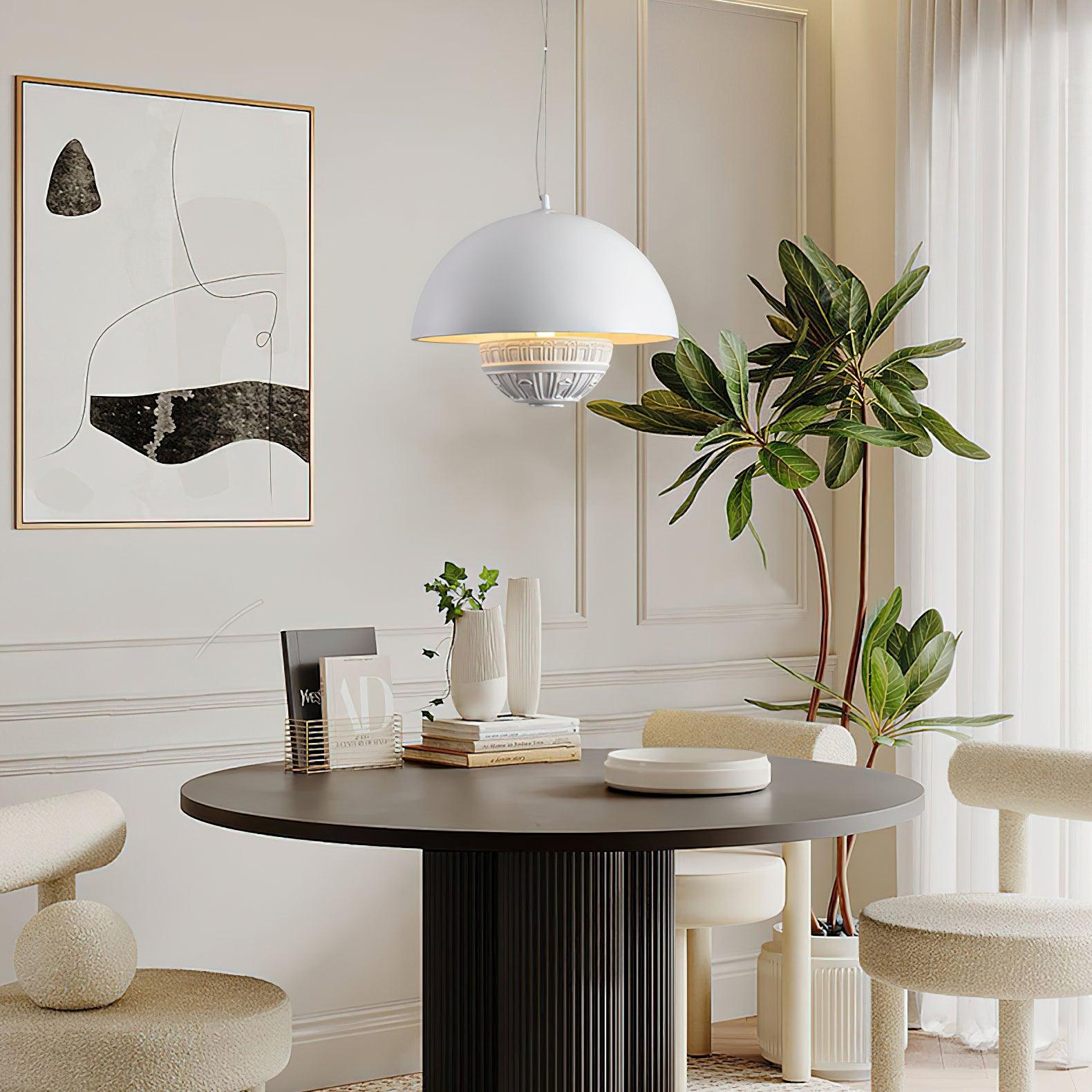 Art Flying Saucer Pendant Lamp 13.8