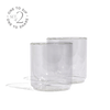 Cove 10oz Glass Tumbler - Set of 2 - Clear