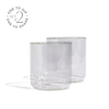 Cove 10oz Glass Tumbler - Set of 2 - Clear