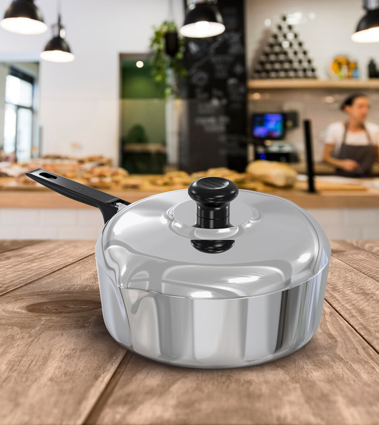 12 Inch Sauté Pan with Lid