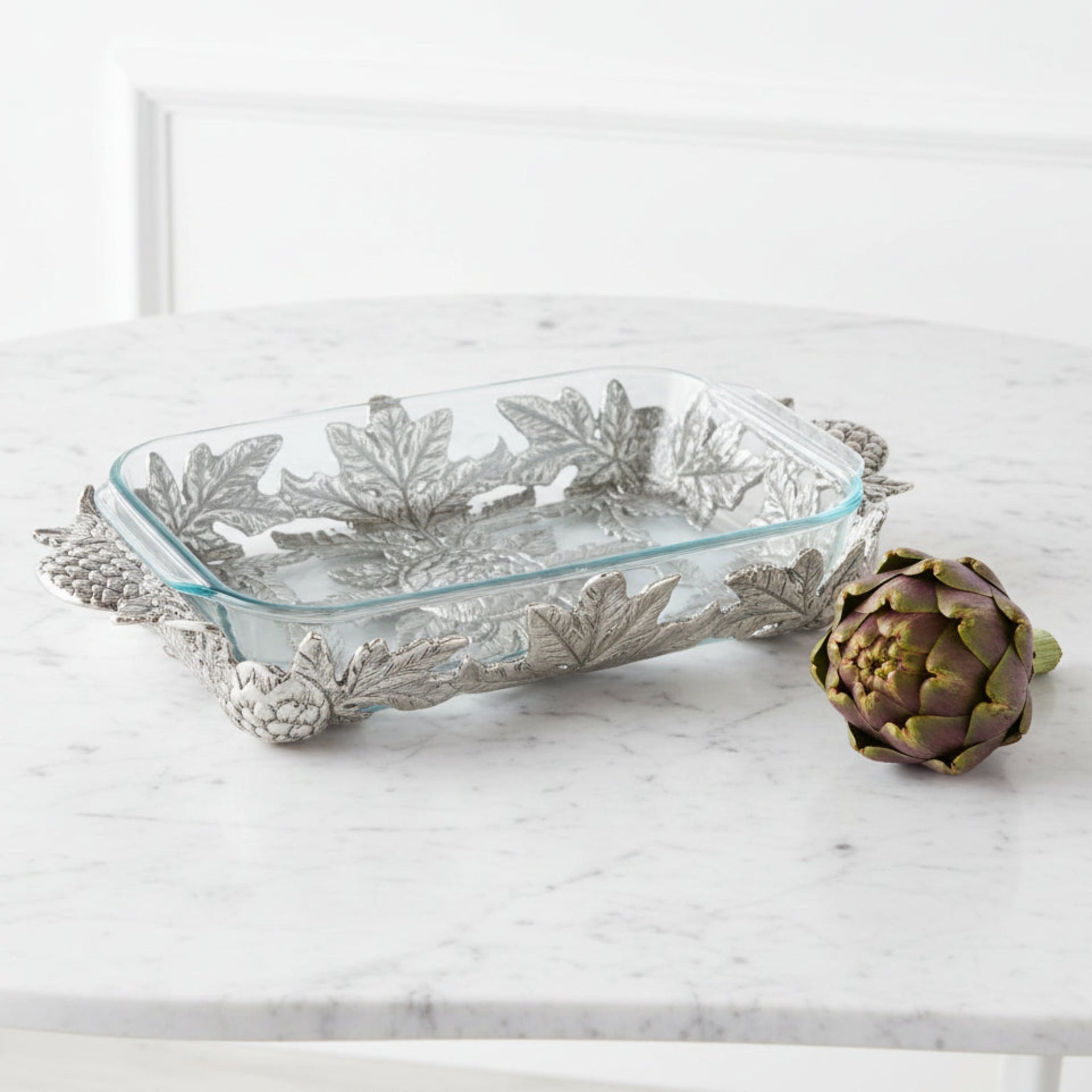 Artichoke Pyrex Holder 3qt