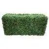 Two Tone Green Boxwood Artificial Hedge 40×20in – UV Resistant – Commercial Grade