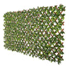 Jasmine Expandable Artificial Trellis Privacy Screen 72×36in – UV Resistant