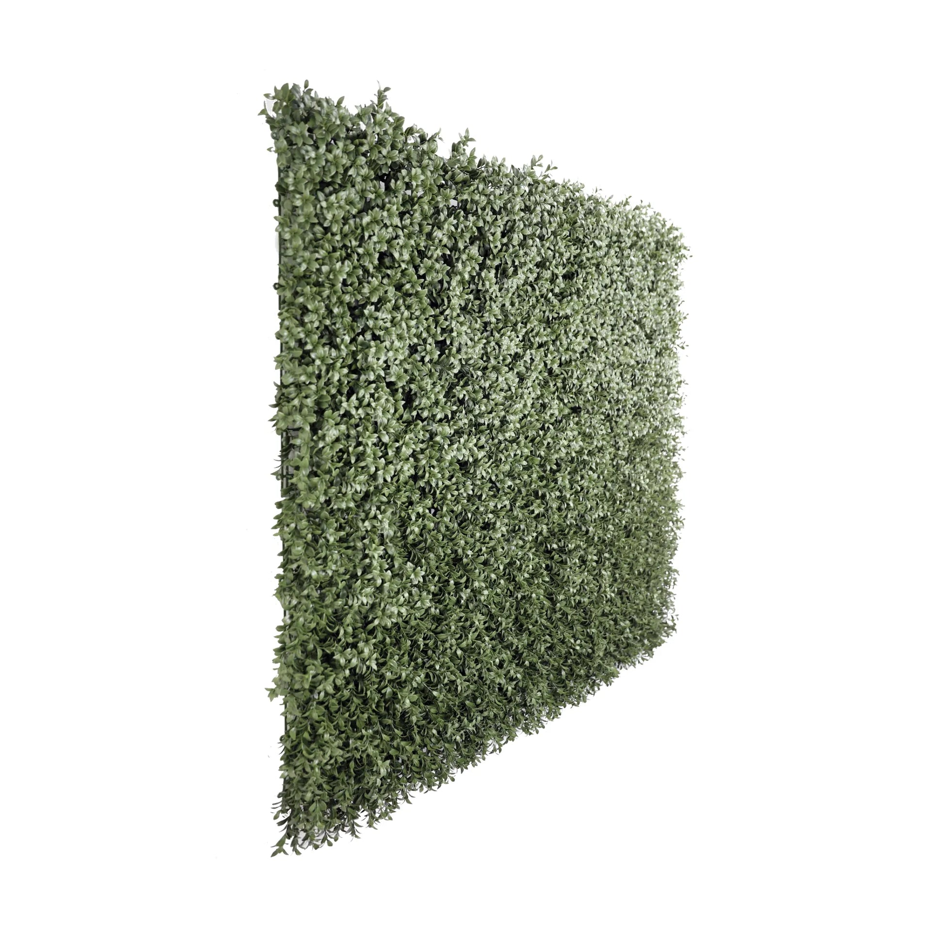 Natural Dark Green Boxwood Artificial Vertical Garden Green Wall Panel 40×40in 11 SQ FT – NFPA701 Fire Rated – UV Resistant – Commercial Grade
