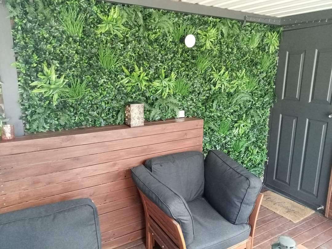 Sample Panel – Green Tropics Vertical Garden (Small Sample)