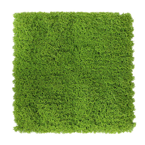 Evergreen Moss Artificial Green Wall Mat 33 SQ FT – UV Resistant – Commercial Grade (Clearance Price)
