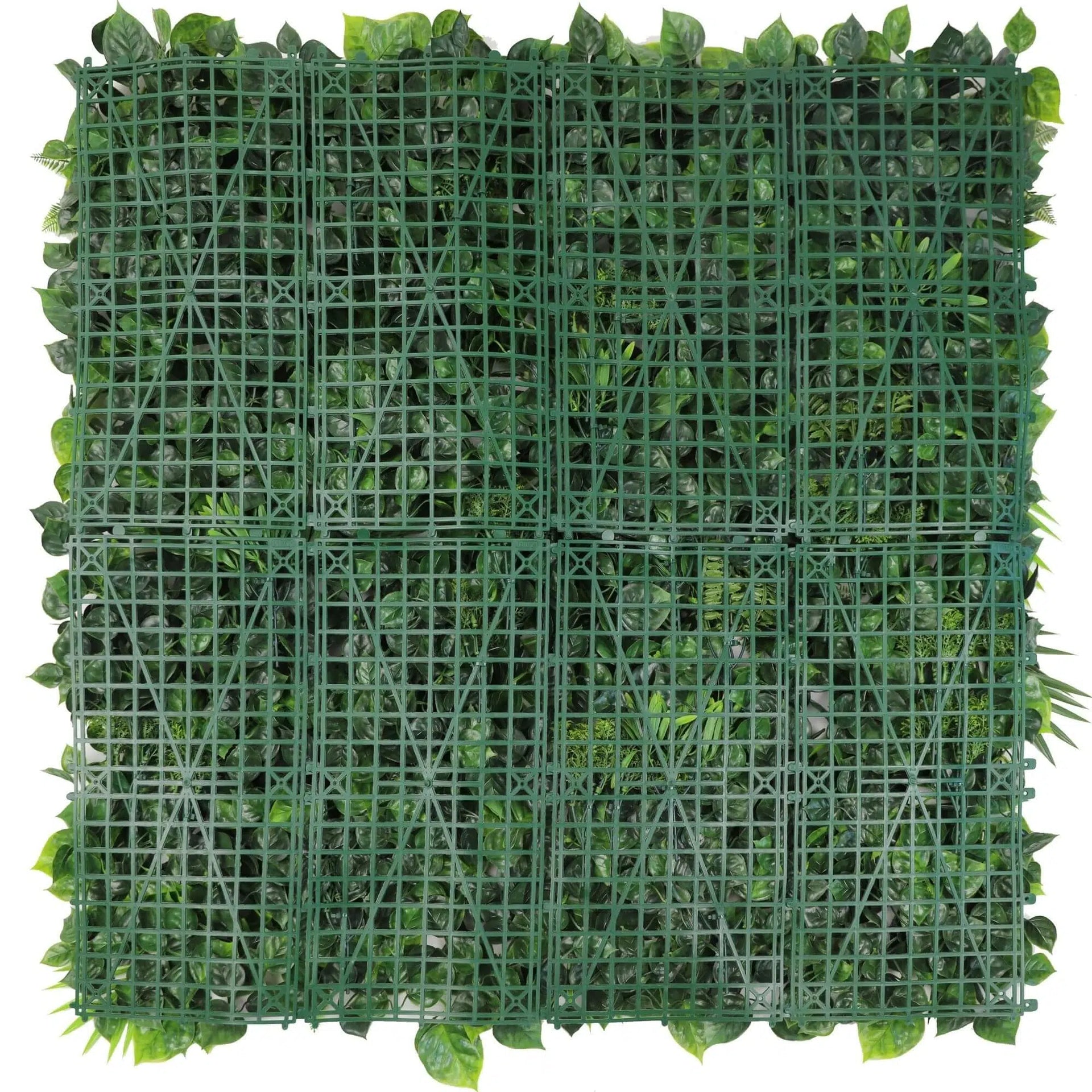 Hawaiian Sunrise Flowering Artificial Vertical Garden Green Wall Panel 40×40in 11 SQ FT – UV Resistant – Commercial Grade