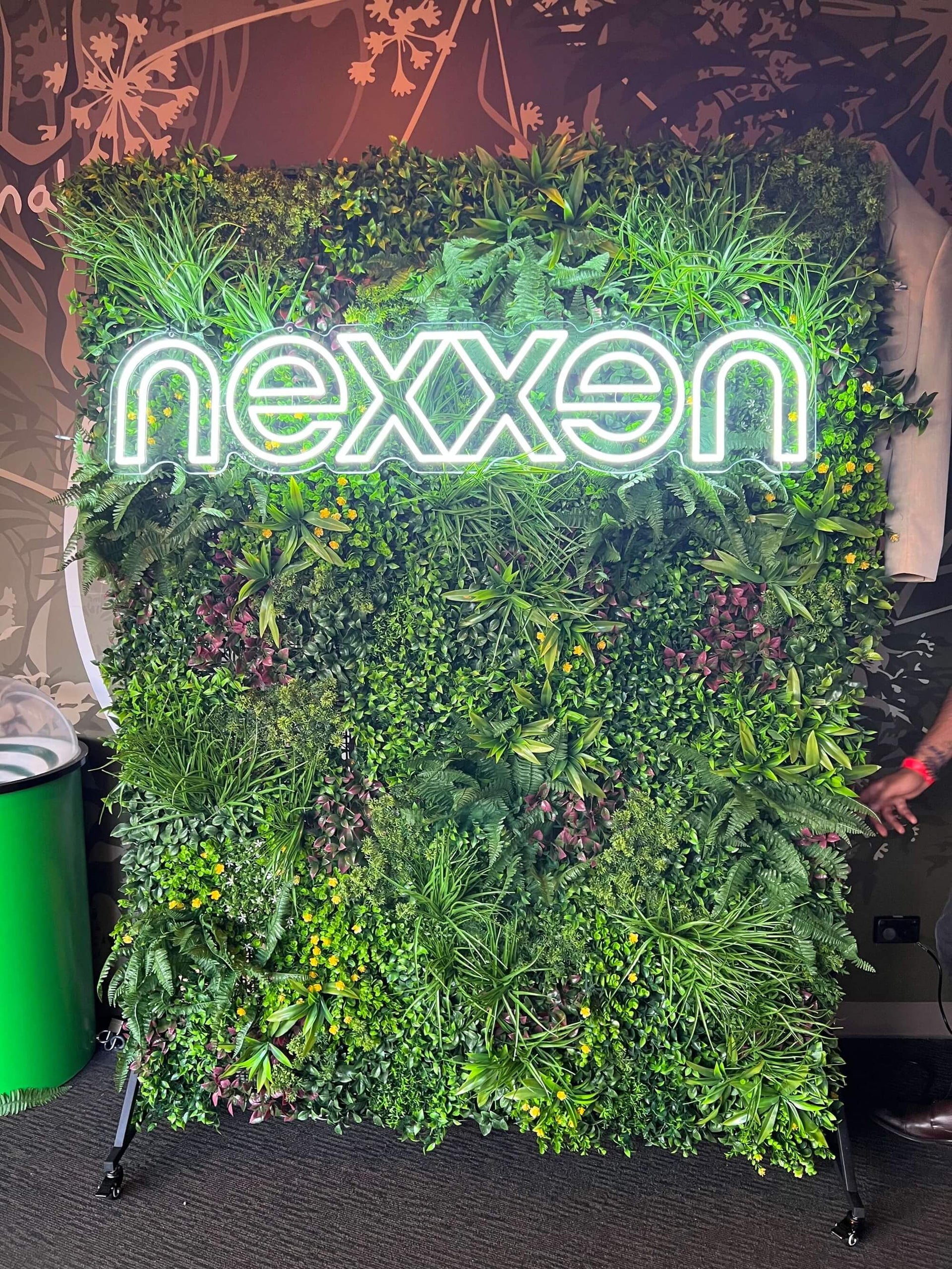 Sample Panel – Country Fern Vertical Garden (Small Sample)