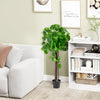 44 Inch Artificial Crabapple Tree with Adjustable Branches for Decor