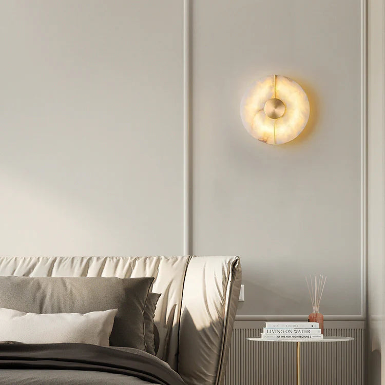 Artistic Simple Marble Wall Lamp