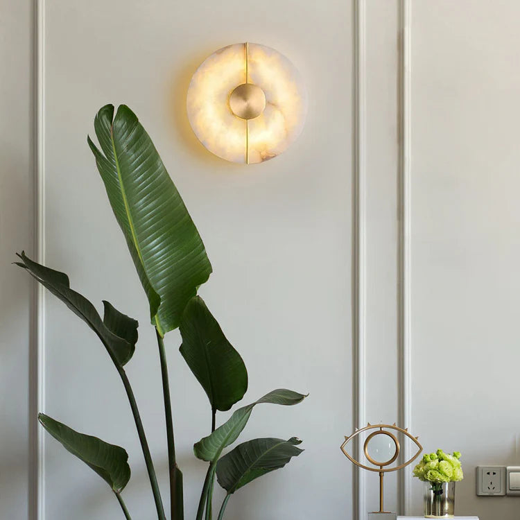 Artistic Simple Marble Wall Lamp