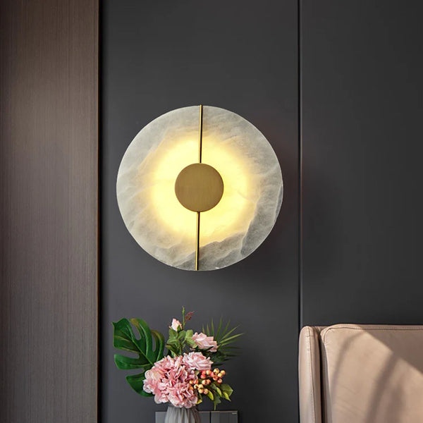Artistic Simple Marble Wall Lamp