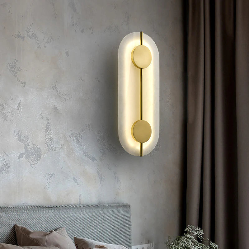 Artistic Simple Marble Wall Lamp