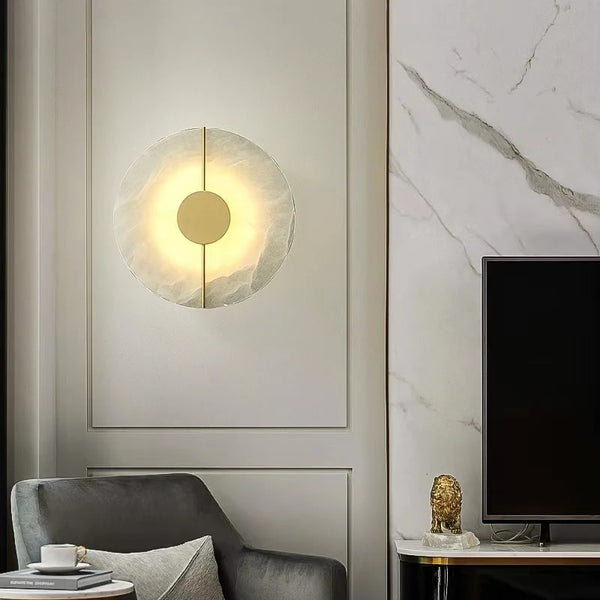 Artistic Simple Marble Wall Lamp
