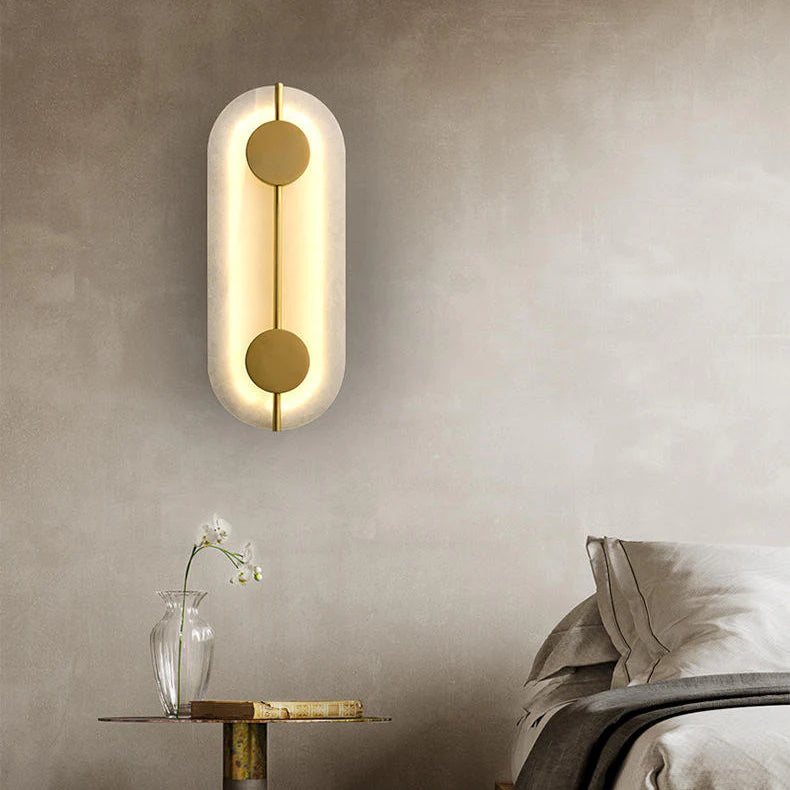 Artistic Simple Marble Wall Lamp