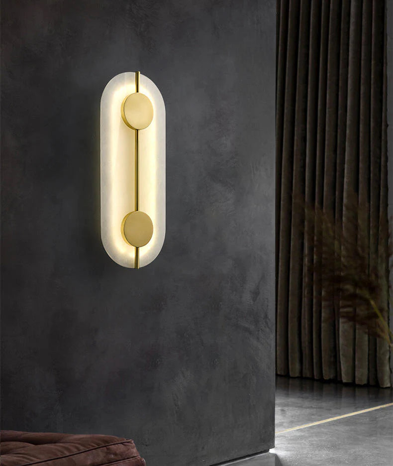 Artistic Simple Marble Wall Lamp
