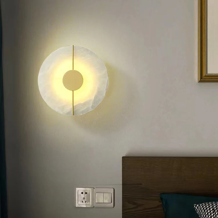 Artistic Simple Marble Wall Lamp