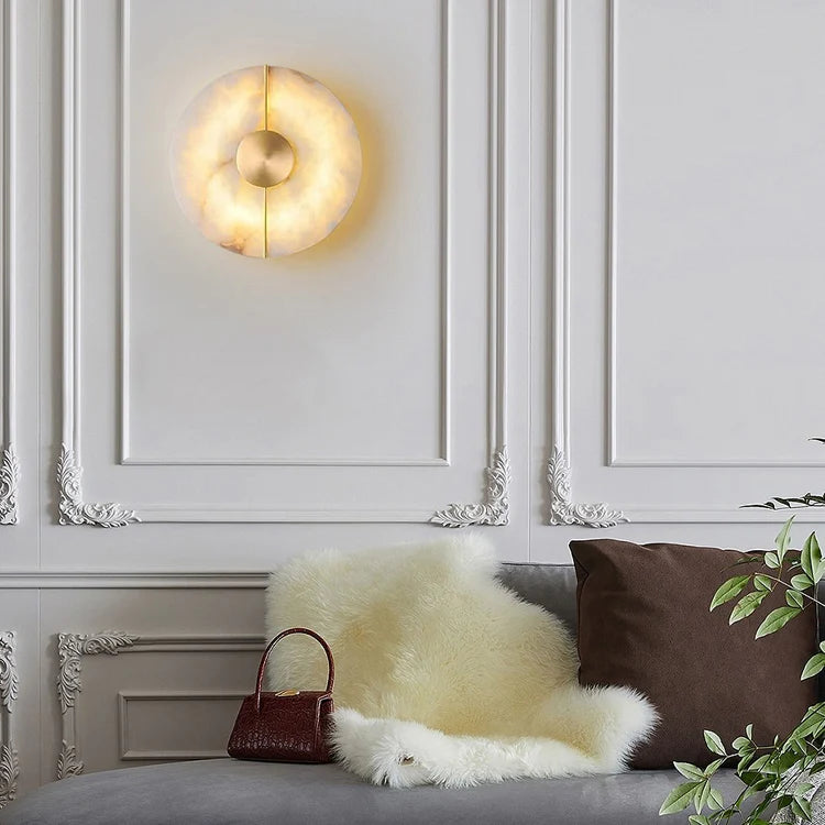 Artistic Simple Marble Wall Lamp
