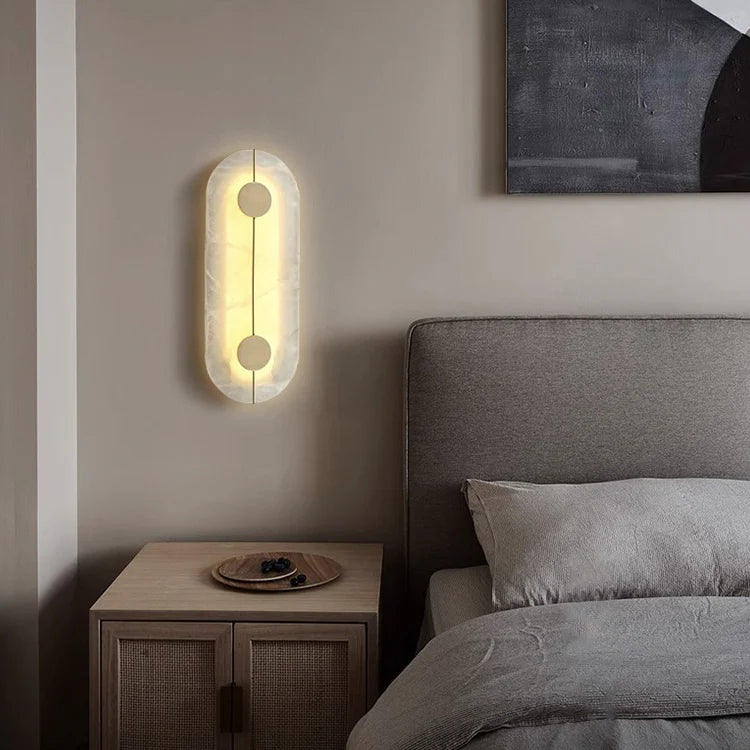 Artistic Simple Marble Wall Lamp