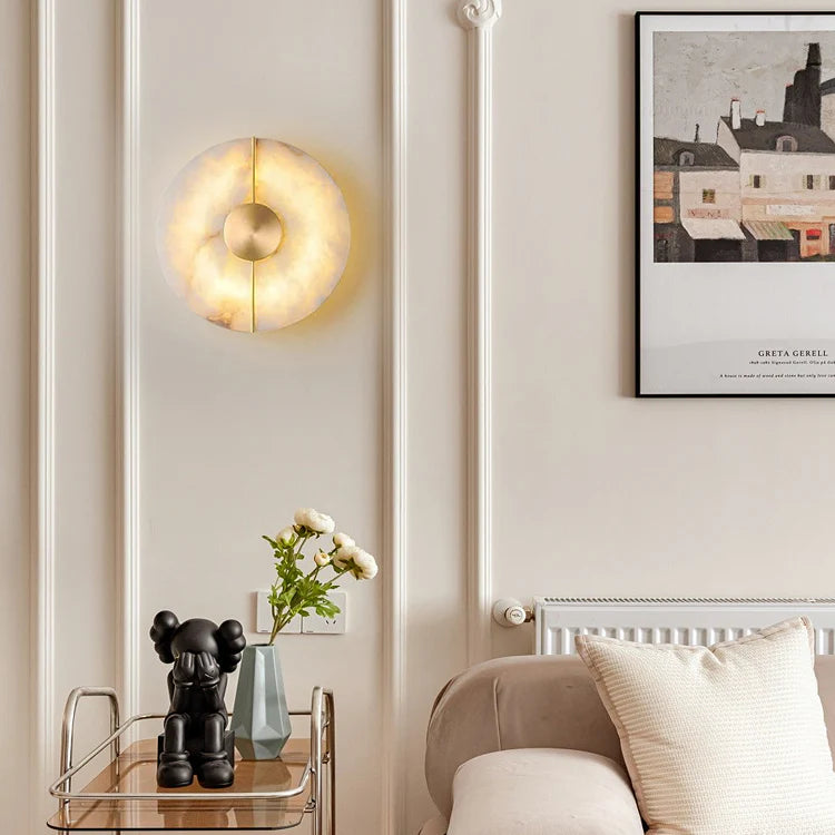 Artistic Simple Marble Wall Lamp