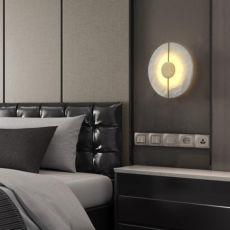 Artistic Simple Marble Wall Lamp