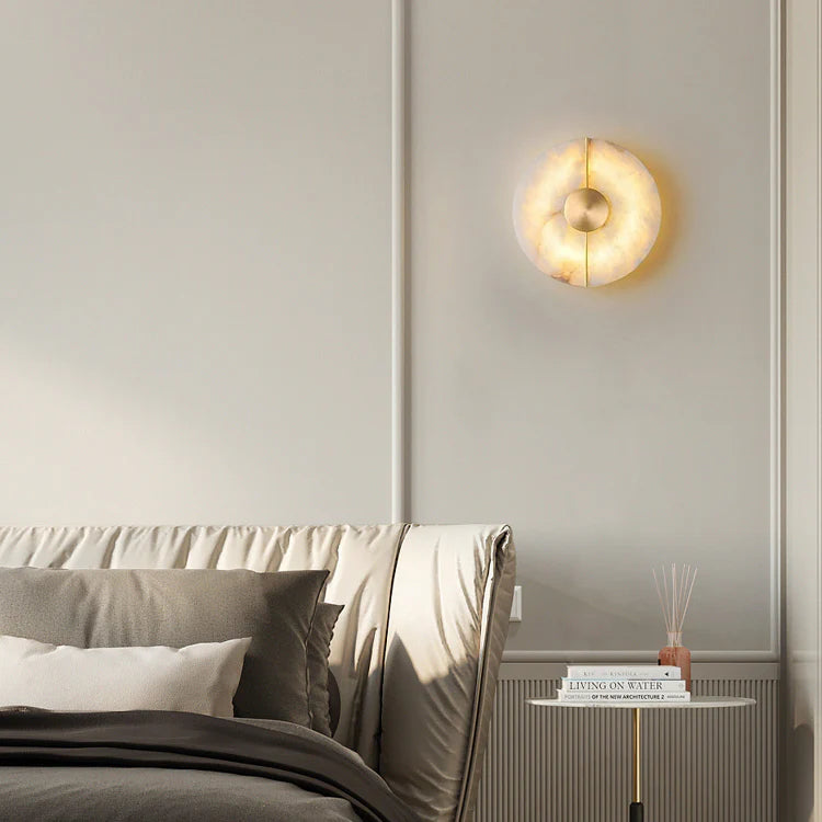 Artistic Simple Marble Wall Lamp