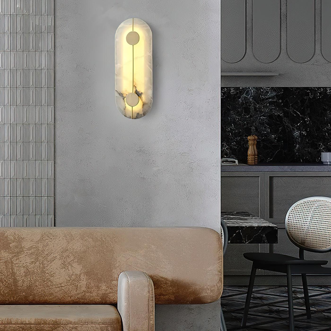 Artistic Alabaster Wall Lamp