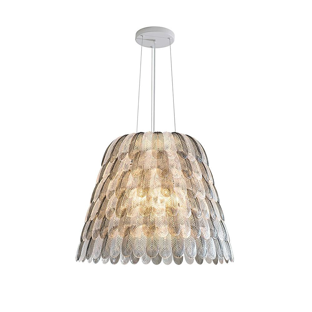 Artistic Feather Pendant Light 15.7
