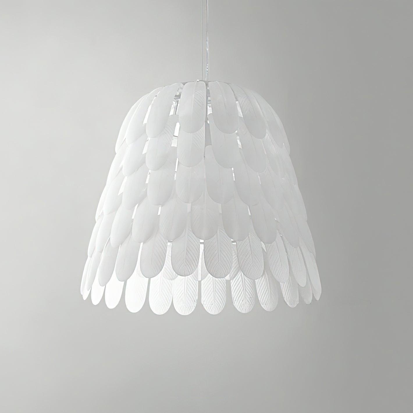 Artistic Feather Pendant Light 15.7